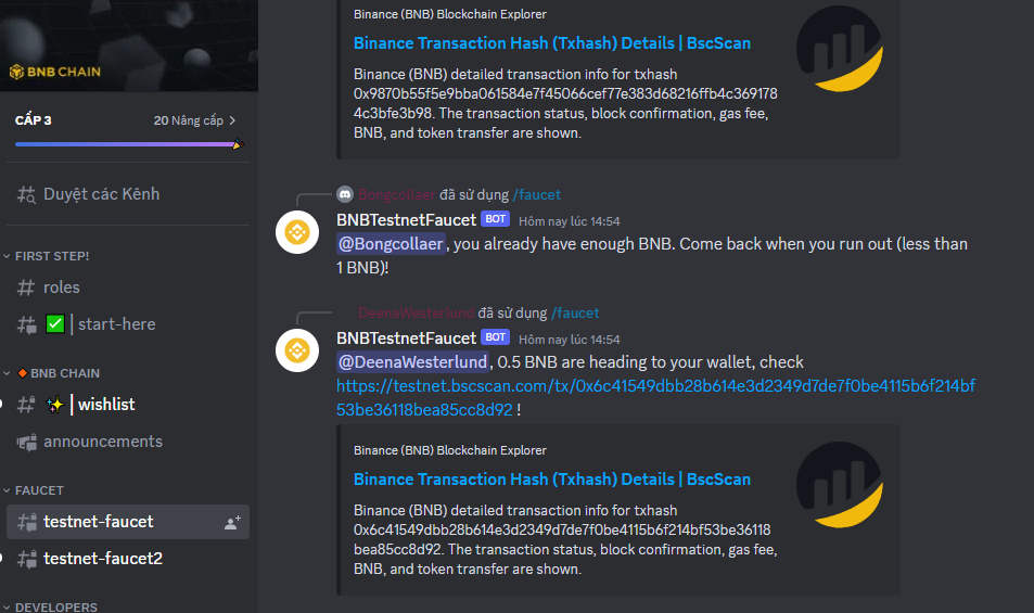 Hướng dẫn tham gia layer2 mới của Binance OPBNB